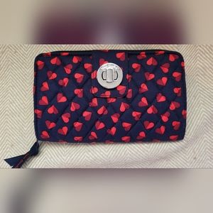 Vera Bradley RFID Turnlock Wallet